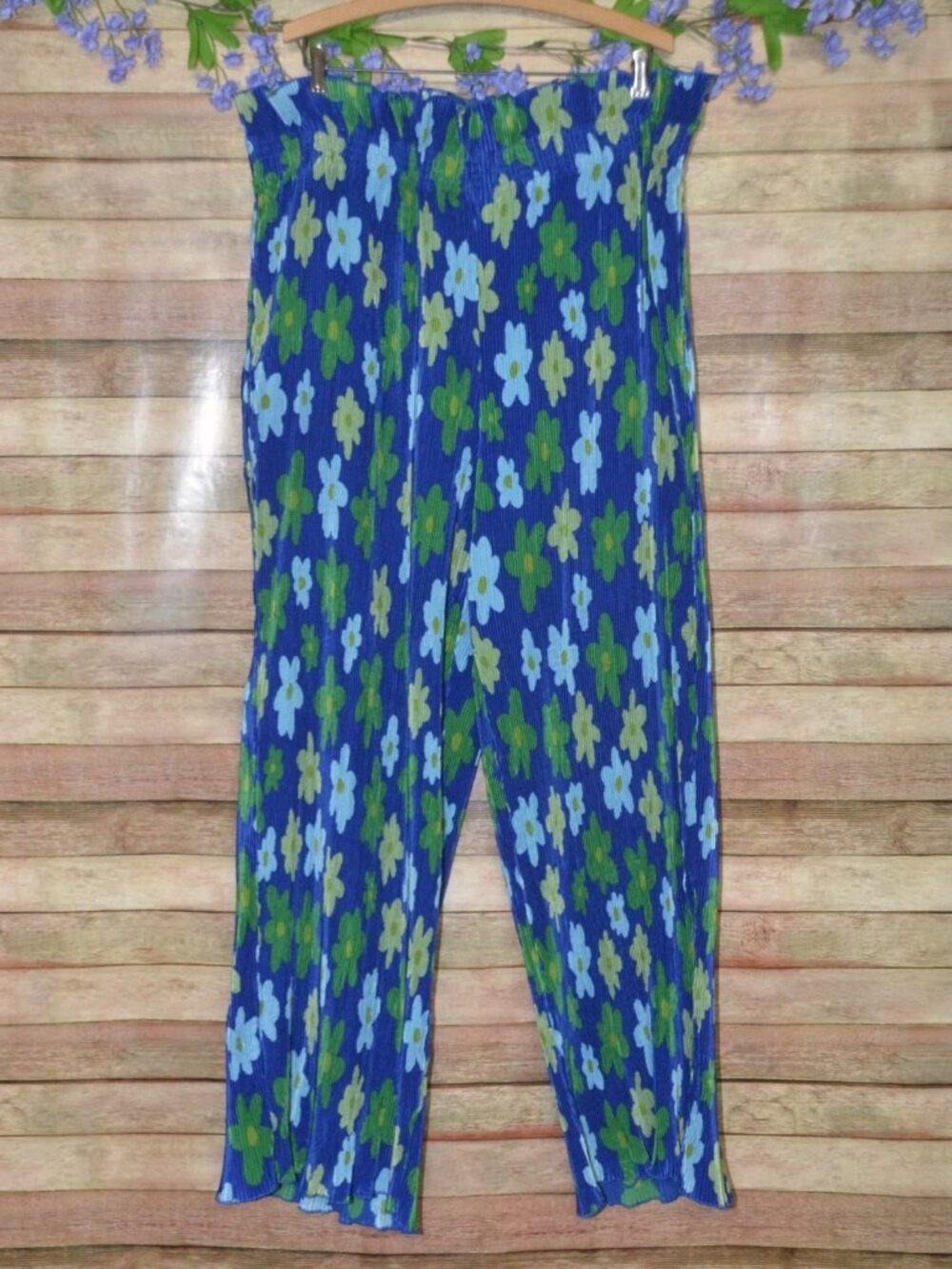 Target Black History Month Flower Sammy B Pleated High Waist Pants Wide Leg 1X